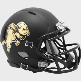 Riddell Colorado Buffaloes 2019 Chrome Buffalo Speed Mini Helmet